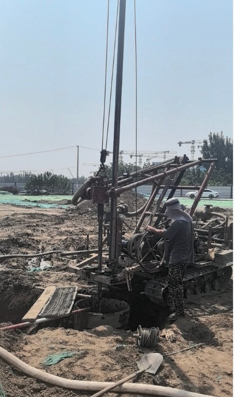 石家庄藁城工地打井